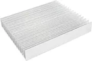Aluminum Heat Sink Heatsink Module Cooler Fin for High Power Transistor Semiconductor Devices with 16 Pieces fins 120mmx 100mm x 18mm (1 Piece)