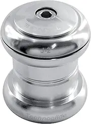 Tange Seiki Technoglide J-2 Headset 1 1/8 Inch with Top Cap, Silver, TAS3110