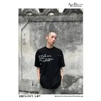 在飛比找ETMall東森購物網優惠-Bevan Up Slogan Tee * 解構標語系列針織