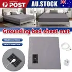 Bed Earthing Sheet Grounding Sheet Mat Queen King Fitted Sheets or Pillowcase #