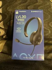 Official PS4 Wired Chat Headset LVL30