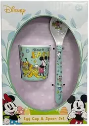 Easter Disney Mickey & Minnie Egg & Spoon Set
