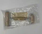 Pampered Chef Dough and Pizza Roller Compact 2-in-1 One Handed Rolling Pin NOS