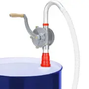 Barrel Pump 55 Gallon Fuel Transfer Diesel Adjustable Length Kerosene Aluminum Alloy Manual Extraction Fluid Dispensing Tool