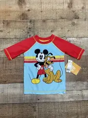 Disney Collection Little & Big Boys Mickey and Friends Mickey Mouse UPF 50+