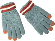 [CATIEBYE] Warm Touch Screen Gloves Women Men Outdoor Sports Gloves Full Finger Windproof Knit Mittens for Riding Hiking