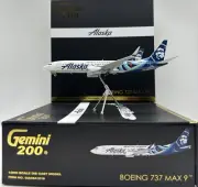 Alaska Airlines 737-MAX9 "Seattle Kraken" G2ASA1219 Scale 1:200 Diecast
