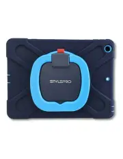 [StylePro] iPad 10th and 11th Generation Tough Shockproof Kids Case with Rotating Stand in Blue
