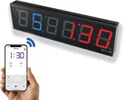 Flex Timer - Home Edition - Bluetooth App-Controlled LED Interval Timer with Med