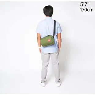 【Manhattan Portage】1469 林藪肩背包 軍綠│肩背包│側背包│防潑水│自行車包│隨身包│MIT