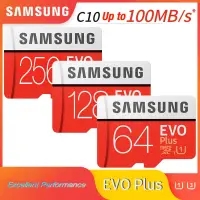 在飛比找蝦皮購物優惠-SAMSUNG 三星存儲卡 Micro SD 32GB 64