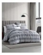 [Private Collection] Subi Quilt Cover Set in Navy