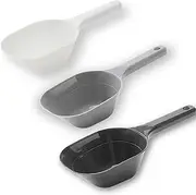 BueRallan 3PCS Dog Food Scoop, 1 Cup Plastic Pet Food Scoop With Measuring Lines for Dogs Cats Birds and Rabbits