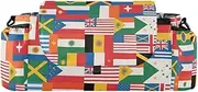 miaozhen Colorful Cartoon National Flag stroller organizer with strap diaper caddy carry accesorios para bebé organizador para carreola