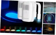 2 Pack Rechargeable Toilet Night Light with Motion Activated Sensor, 16 Colors