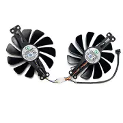 Cooling Fan FY010010M12LPA for XFX RX6600 6600XT Speedster Graphics Card Fan
