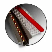 GhostLight - Red w/ White LED 15.25" Dual Flush Mount Light Kit w/ Sequencing (for: Porsche)