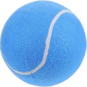 SOPOTUTU Oversize Giant Inflatable Tennis Ball for Soft Fleece Sports for Interactive Play Training and Backyard Fun Signature Ready Design for Autographs