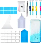 Rhinestone Painting Accessories - Multi-Purpose Rhinestone Painting Tools,User-Friendly Craft Accessories, Gem Art Set with Pouches, Tweezer for Adults, Kids