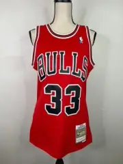 Mitchell & Ness Scottie Pippen CHICAGO BULLS 1997-98 Red Jersey SZ S