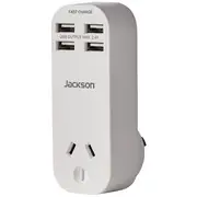 Jackson 4 USB Port Power Adaptor