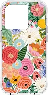 Rifle Paper Co. iPhone 14 Pro Max Case [Compatible with MagSafe] [10ft Drop Protection] Cute iPhone Case 6.7" with Floral Pattern, Anti-Scratch Tech, Shockproof Material, Slim Fit - Garden Party Blush