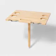 SUNNYLiFE Portable Picnic Table Le Weekend Natural - Robins Kitchen