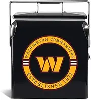 The Memory Company | Licensed NFL 13L Retro Logo Cooler,Washington Commanders