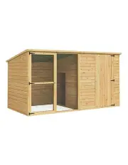 [i.Pet] Extra Large Dog Kennel 2.28m in Brown