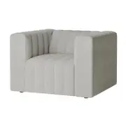 Parisa 1 Seater Tufted Boucle Sofa