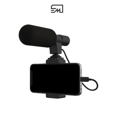 ON AIR Media Microphone And Mount Kit - Compatible with Smart Phones and DSLR