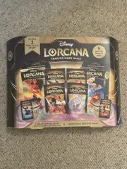 Disney Lorcana: First Chapter Bundle Gift Box - 6 Boosters & 2 Starter Decks.