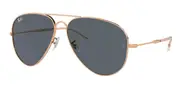 Ray-Ban RB3825 Old Aviator 9202R5 Men's Sunglasses Gold Size 58