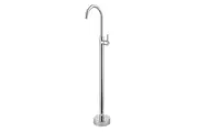 Pentro Round Chrome Solid Brass Freestanding Mixer