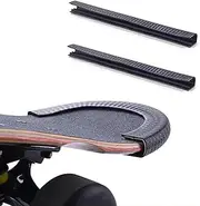 IWONDER Skateboard Deck Guards Protector, Longboard Edge Protection,Deck Bumper Strip, Durable Shock Absorbing Rubber Cover with Grip Nose Guard and Tail Guard for Kids,Boys,Grils,Youths,Beginners