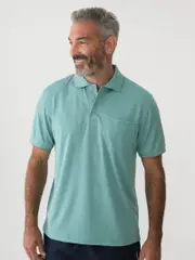 Cougars Quick Dry Textured Polo Mint