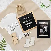 COZYINT Pregnancy Announce Grandparents [Set of 5] You Will Be Grandma and Grandpa | Baby Announcement | Pregnancy Proclamation | Announce Offspring (5 Pieces)