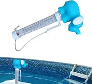 Floating Thermometer with String – Water Temperature Checker, Hot Tub Thermometer | Colorful Pool Temperature Tool, Aquatic Temperature Monitor for Spas and Swimming Pools