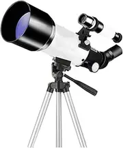 Ultra Hd, Christmas Telescope for and Astronomy Beginners,Astronomical Refractor Telescope with Backpack,50-100mm Caliber Great Astronomy for