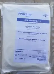 Medline Proxima Full Drape, Fan-Folded 70"x100" Ref. DYNJP2419