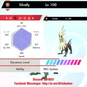 Pokemon Sword/Shield 6IV ULTRA SHINY Silvally / Adamant [LEGENDARY]