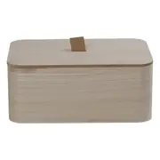 Urban Crafter Paulowina Rectangle Box with Lid 24 x 16 x 10cm
