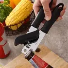 Cans Lid Opener 360 Degree Rotation Knob Labor-saving Manual Side Cut Cans Lid