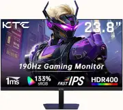 24 Inch 190Hz/180Hz Gaming Monitor,Hdr 400 Fast IPS Screen,Fhd 1080P Monitor,133