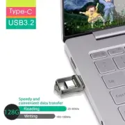 Portable USB 2.0/USB 3.1 Flash Drives Thumb Type-C Interface Metal U Disk
