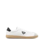 [Prada] Prada Leather Sneakers 9 US WHITE