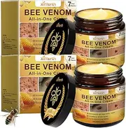 2025 New Bee Venom Repair Cream, Upgrade Treatment Cream for Skin Tags - Bee Venom Wart & Moles Removal Cream Skin Moisturiser for All Parts of The Body(2pcs)