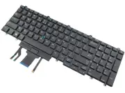 New Genuine Dell Precision 3520 7520 US English Backlit Keyboard /0