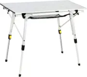Outdoor Folding Portable Picnic Camping Table Large-35.4"L x 20.9"W Sliver