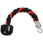 Tricep Pull down Attachment Heavy Duty Rope Single End Indoor Fitness Tool